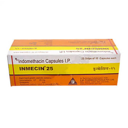 Inmecin Capsule 25 Mg - Ingredients: Indomethacin