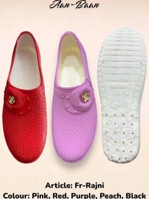 Skin Friendly Ladies PVC Fashion Shoes