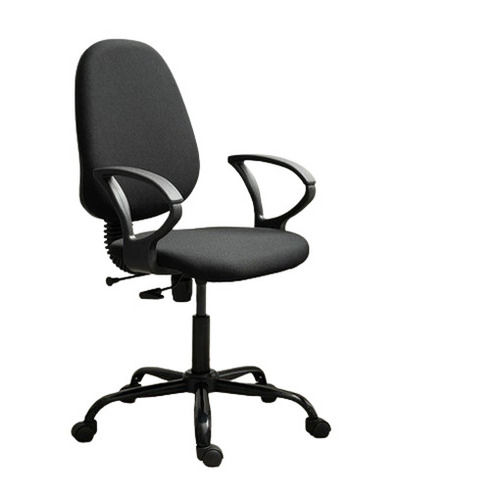 Free Stand Portable Medium Back Leather Coated Stainless Steel Office Chairs