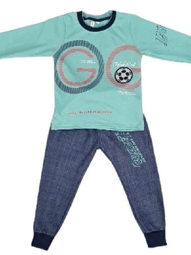 Boys Soft Cotton Full Sleeves Full Suit Set