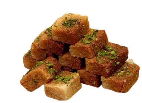 High In Taste Rectangular Brown Kalakand Sweet