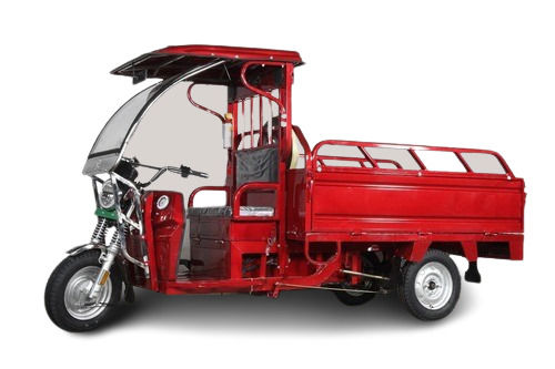 Easy To Ride Rechargeable E Rickshaw Loader