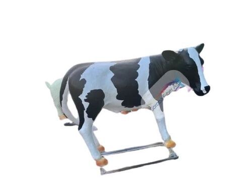 Fiber Jersey Cow Statue