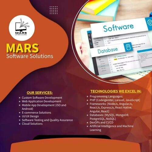 Website Development Solution By MARS SOFTWARE SOLUTIONS