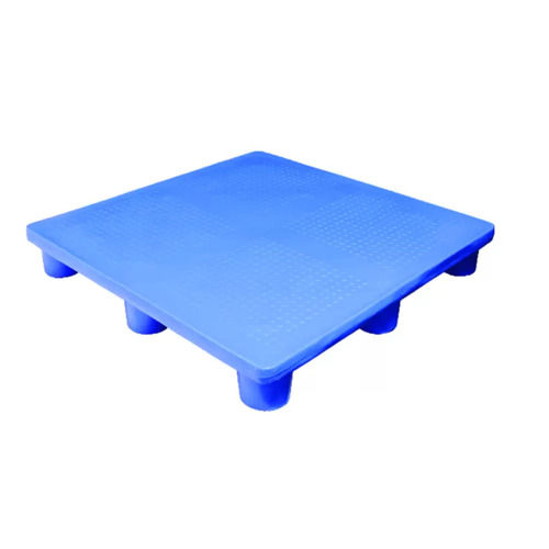 Blue 4 Way Entry Non Reversible Plastic Pallets