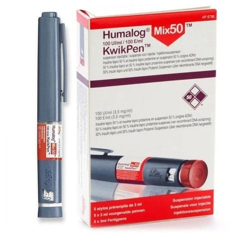 Humalog Mix50 Kwik Insulin - Purity: 100