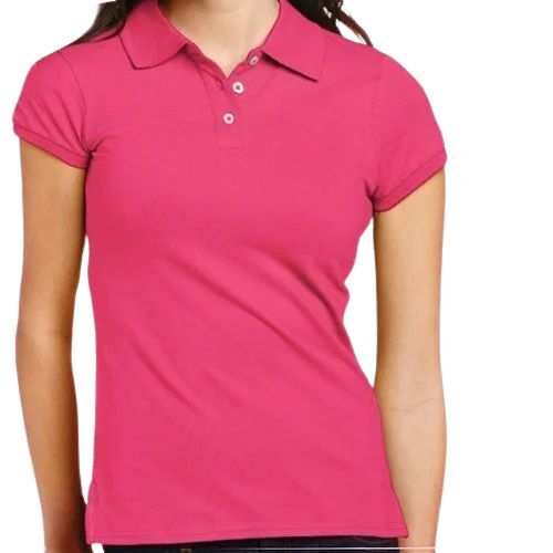 Pink Color Cotton T-Shirt