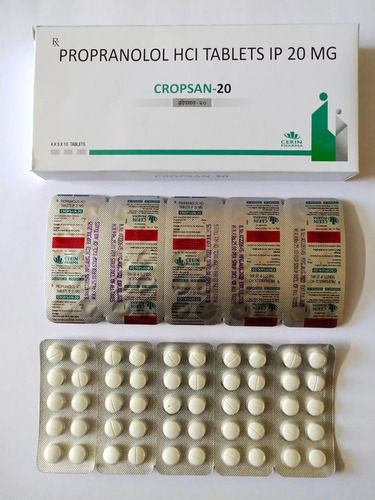 20mg Propranolol Tablets IP