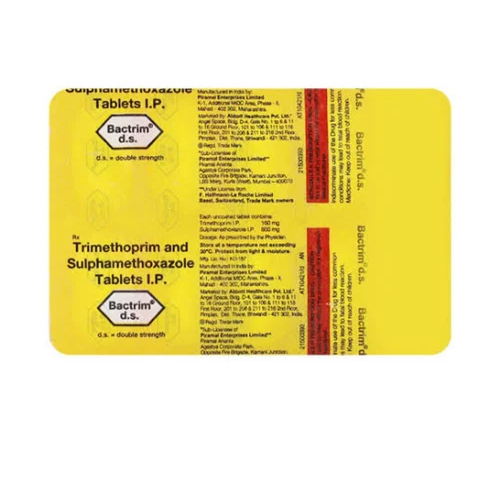 Bactrim DS - Sulfamethoxazole & Trimethoprim Tablets, Oral Dosage for Effective Bacterial Infection Treatment