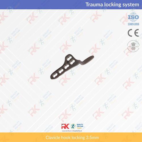 Orthopedic Clavicle Hook Locking Plate 3.5mm