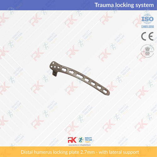 Distal Humerus Locking Plate 2.7mm/3.7mm With Lateral Support