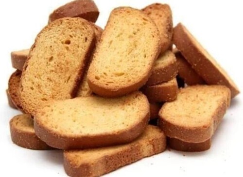 Brown Color Rectangular Shape Milk Rusk Toast at Best Price in Jaipur ...