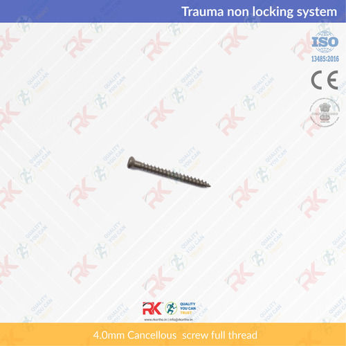 4.0mm Cancellous Screw Full Thread