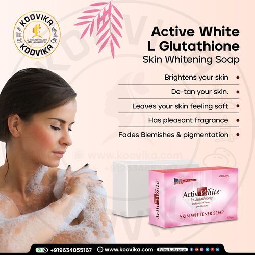 Active White L Glutathione Skin Whitening Soap