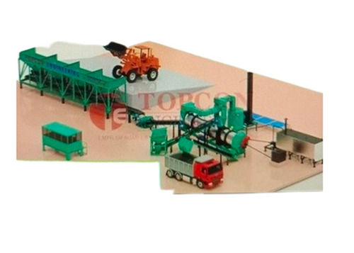 Floor Mounted Heavy-Duty High Efficiency Electrical Automatic Asphalt Batch Mix Plant