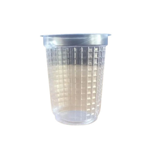 200ml Transparent Plain Disposable Plastic Water Glass