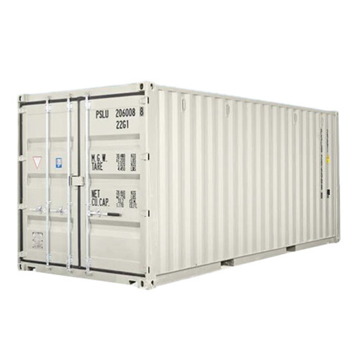 Shipping Container - 10 Feet, Steel Material, Corrosion Resistant Paint | Large Capacity, Durable, Weatherproof, Stackable Design for Efficient Transport