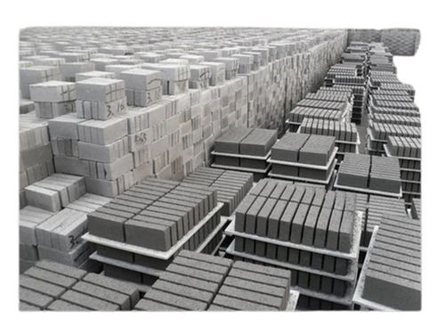 Heavy-Duty High Strength Solid Porosity Rectangular Fly Ash Cement Bricks