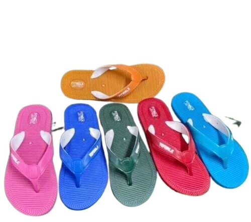 Ladies Rubber Slipper - Lightweight Design, Anti-Slip Grip | Ideal for Summer, Winter, Spring, and Rainy Seasons