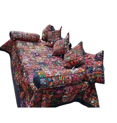 Good Stitched Washable Shrink Resistant Normal Shine Soft Printed Sofa Furniture Cover