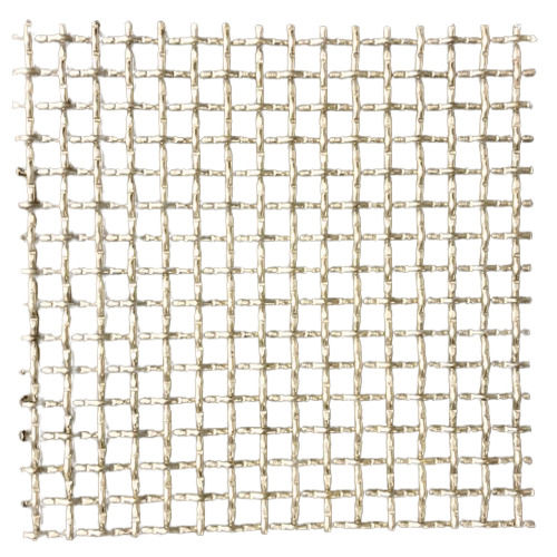 Silver Galvanized Iron Woven wire mesh