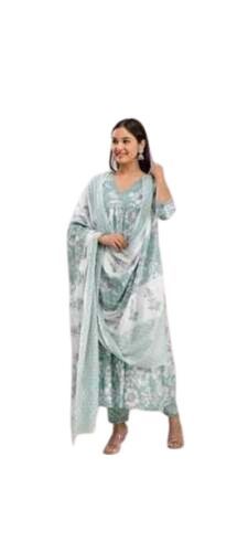 Breathable And Printed Cotton Aaliya Ladies Suit