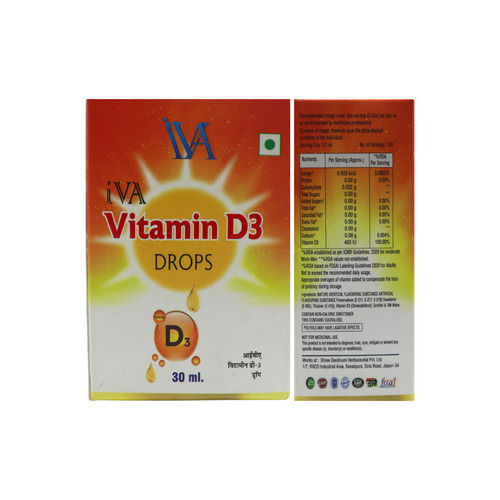 Vitamin D3  Drops, 30ml