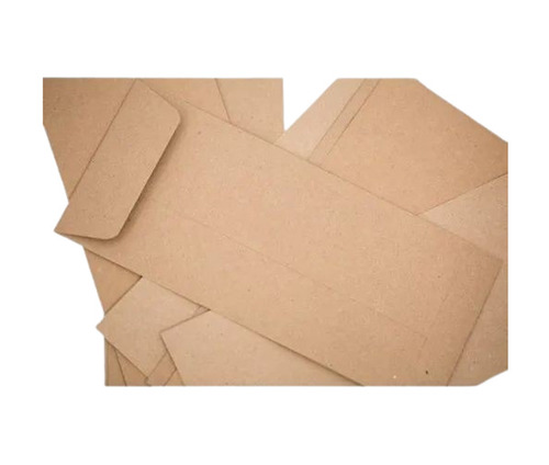 Moisture Proof High Density Rectangular Plain Wood Pulp Brown Paper Envelopes