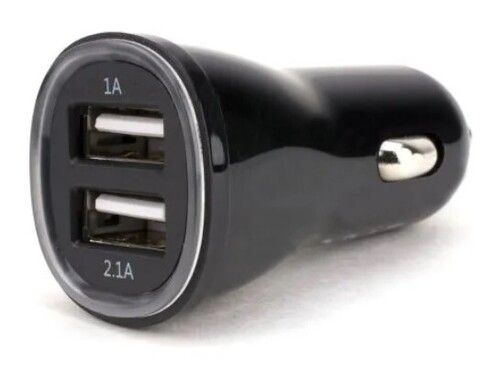 Black Dual Usb Charging Socket For Commercial