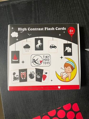 High Contast Flash Cards