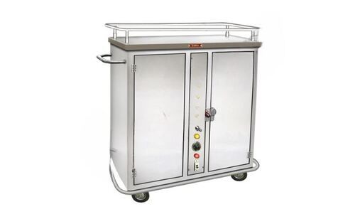 Easy To Clean Hot Food Trolley