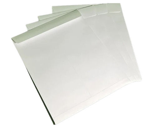 Moisture Proof High Density Rectangular Plain Wood Pulp White Paper Envelopes