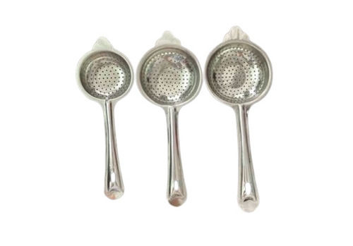 Silver Stainless Steel Strainer