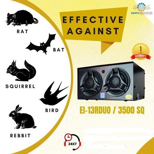 1500 Sq Area Covered Ultrasonic Pest Repellent Device