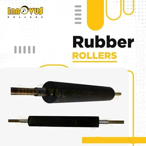 Industrial Rubber Coated Roller - Color: As Per Require