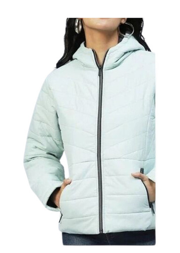 Zipper Closure Daily Wear Regular Fit Full Sleeve Plain Extremely Warm Ladies Jacket