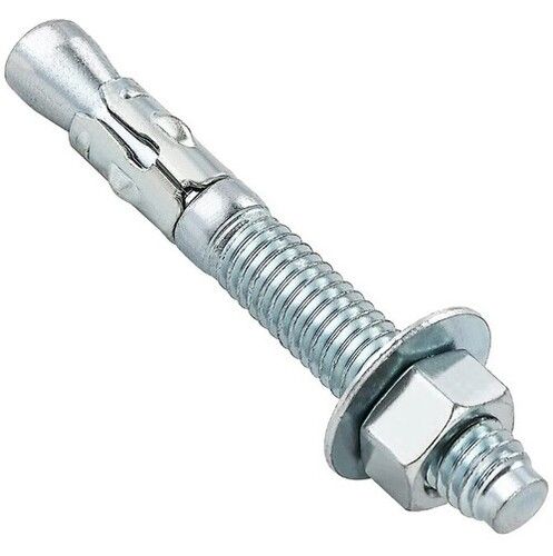 Silver Color Round Wedge Anchor Fasteners For Industrial