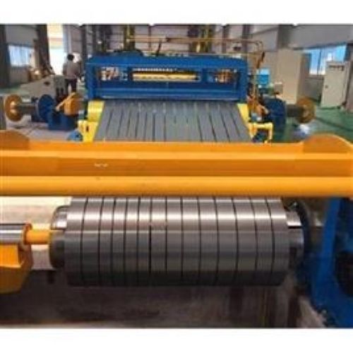 Automatic Metal Coil Slitting Line Machine - Color: Blue