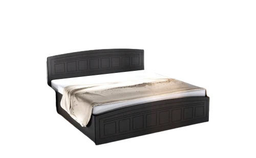 Eco Friendly Termite Resistance Wooden Double Bed