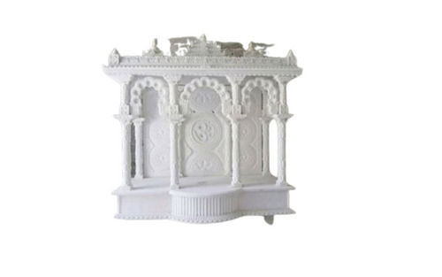 Eco Friendly White Marble Pooja Mandir