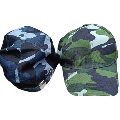 Daily Wear Regular Fit Light Weighted Washable Breathable Printed Camouflage Cotton Army Cap