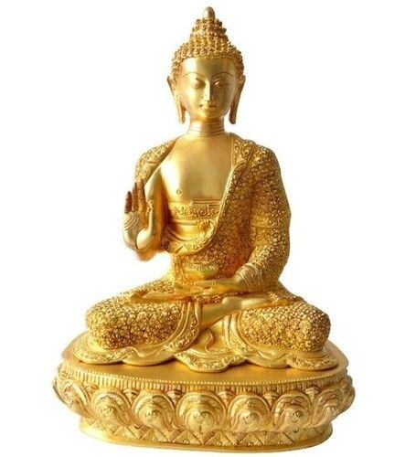 Brass Buddha Statue 
