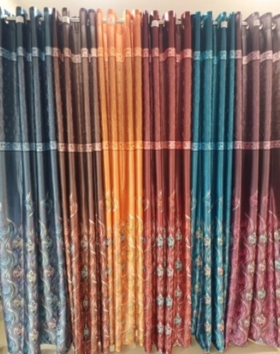 Multicolor Polyester Vegas Digital Printed Curtains