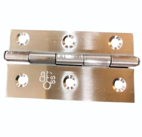 Silver Door Stainless Steel Cut Hinges