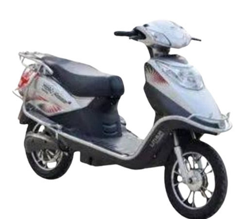 White Electric Scooter