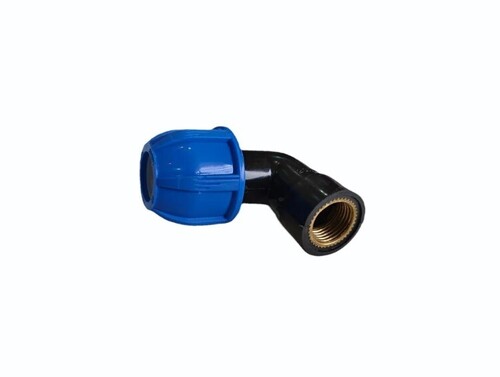 90 Degree Brass Compression Elbow For Plumbing Pipe