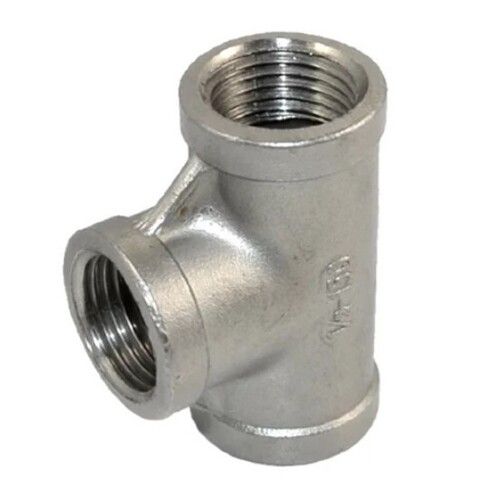 1/2 inch SS Elbow Tee Coupling For Plumbing Pipe