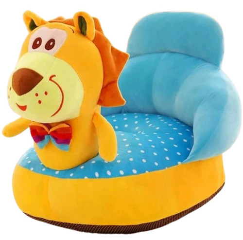 Light Weighted Portable Lion Shape Soft Cushion Baby Rocking Sofa Chair