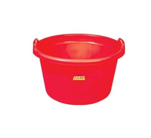 Red Color Plastic Material Deep Tub For Household Use