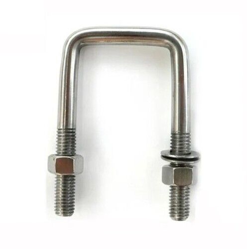 Silver Color Stainless Steel Material U Bolts For Industrial